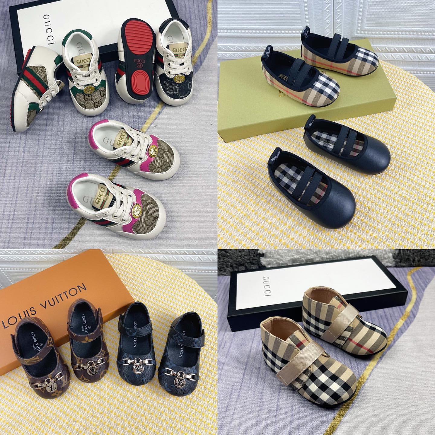 Louis Vuitton Baby Shoes 